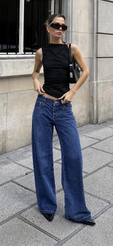 Jeans Tiro bajo Indi