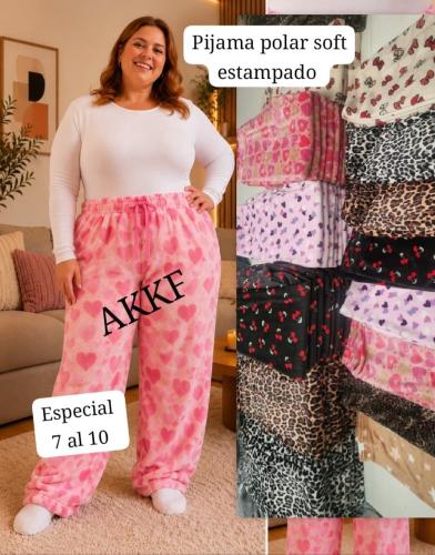 Pijama Especial Polar Soft Estampado