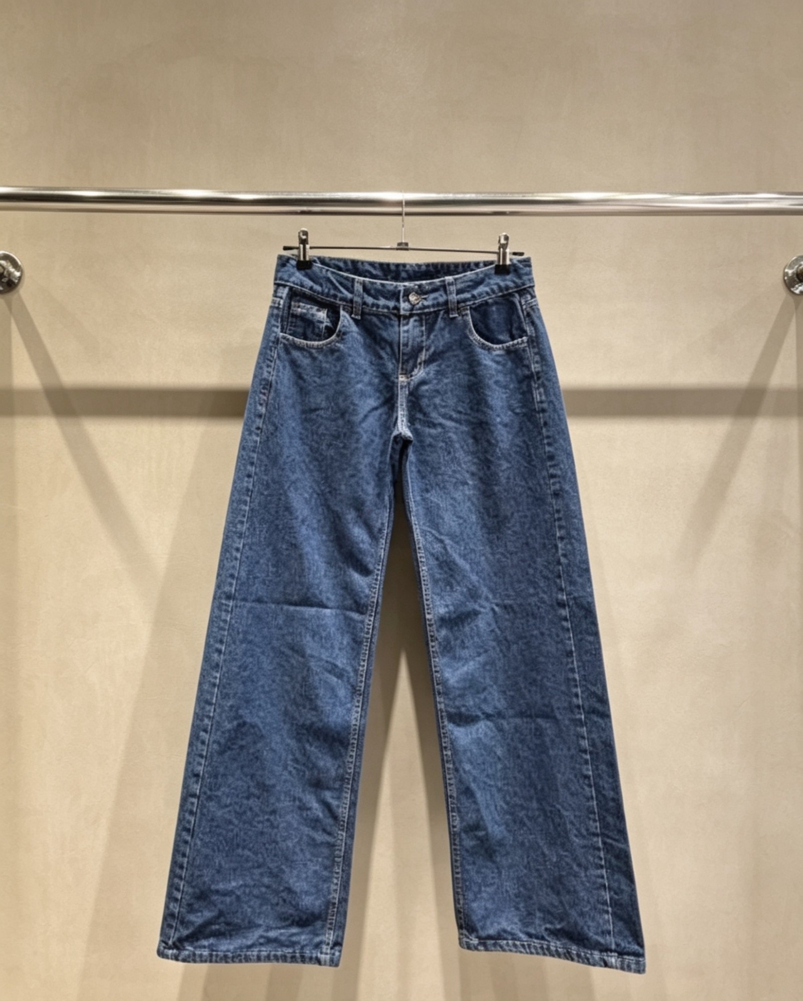 Jeans Tiro bajo Blue - Imagen 2