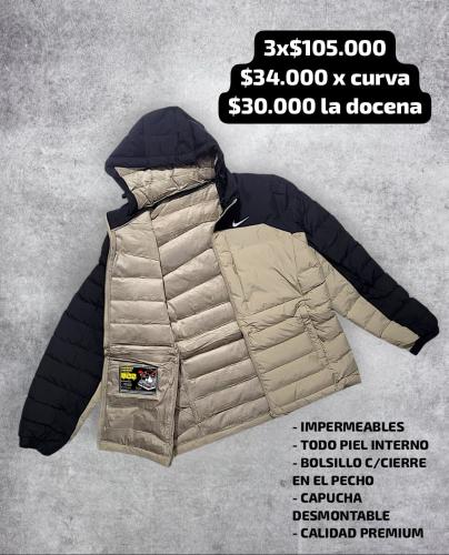 Camperas Nk Impermeables con Piel