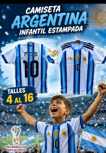 Camiseta de Argentina de Niño