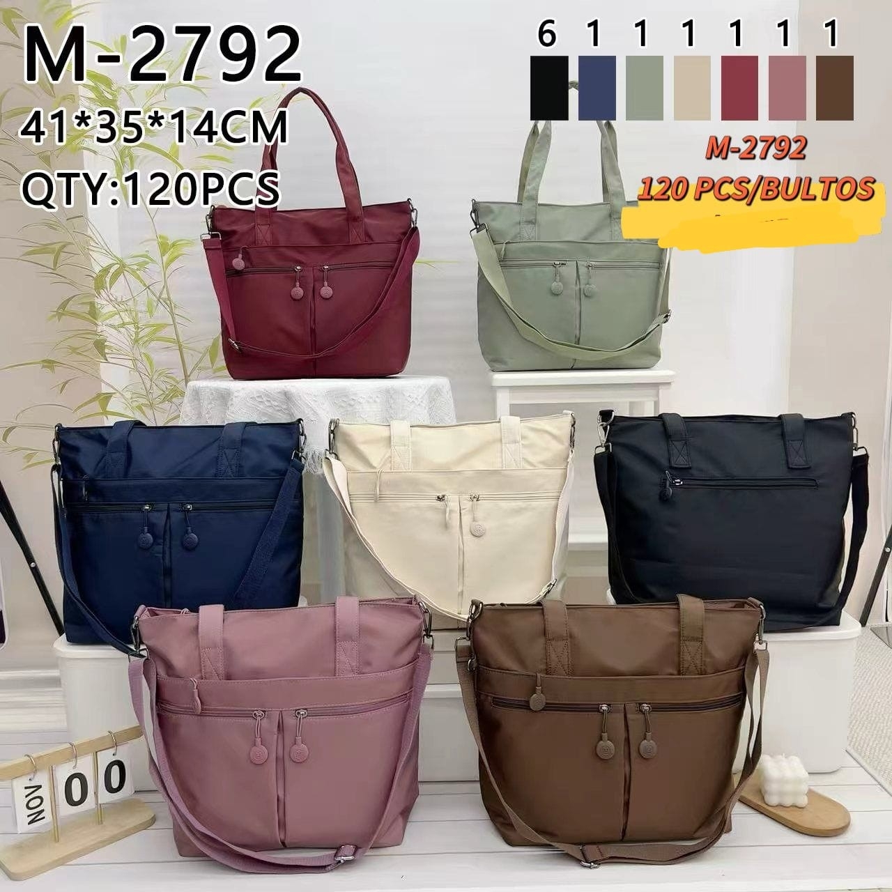 Bolso Morral
*tela Impermeable Entra una Carpeta A4* Excelente Calidad - Imagen 1