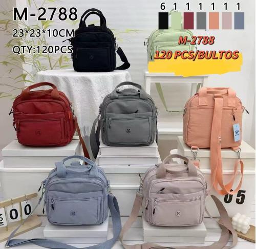 Mochila Morral Bolso* (3 en 1)
tela Impermeable Excelente Calidad.