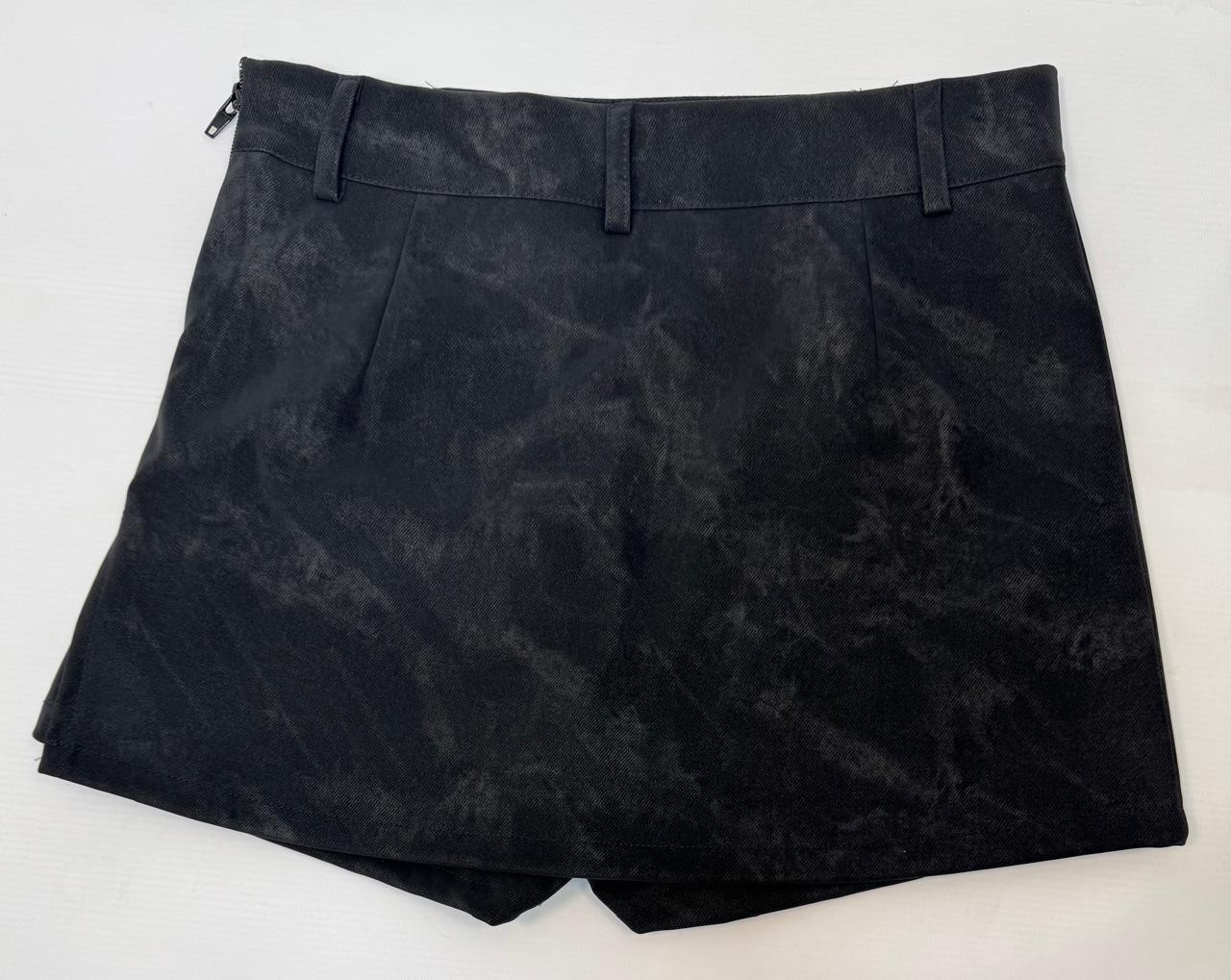 Pollera con Short Interno, Gamuza. - Imagen 2