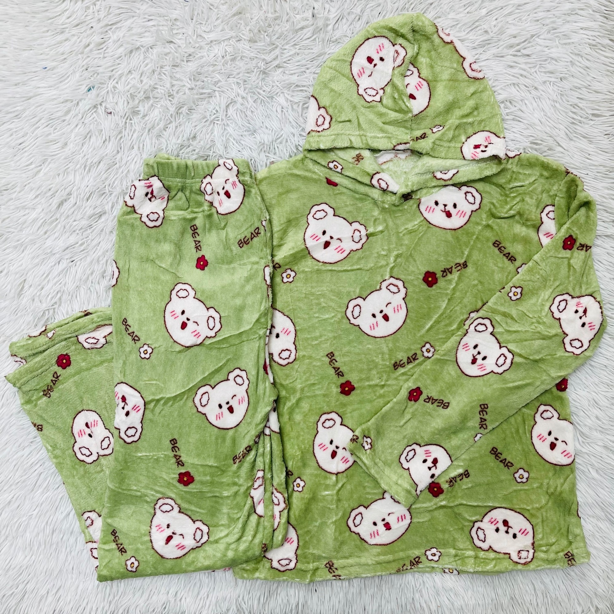 Pijama Polar con Capucha - Imagen 4