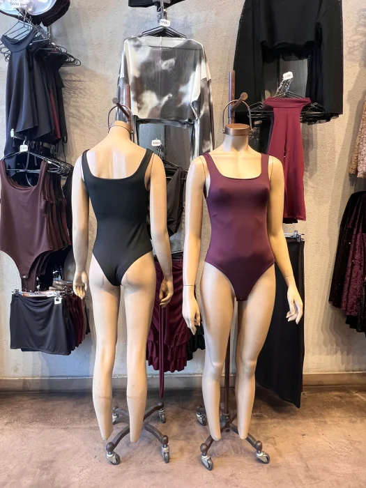 Body Tera Microfibra con Vista y Broche