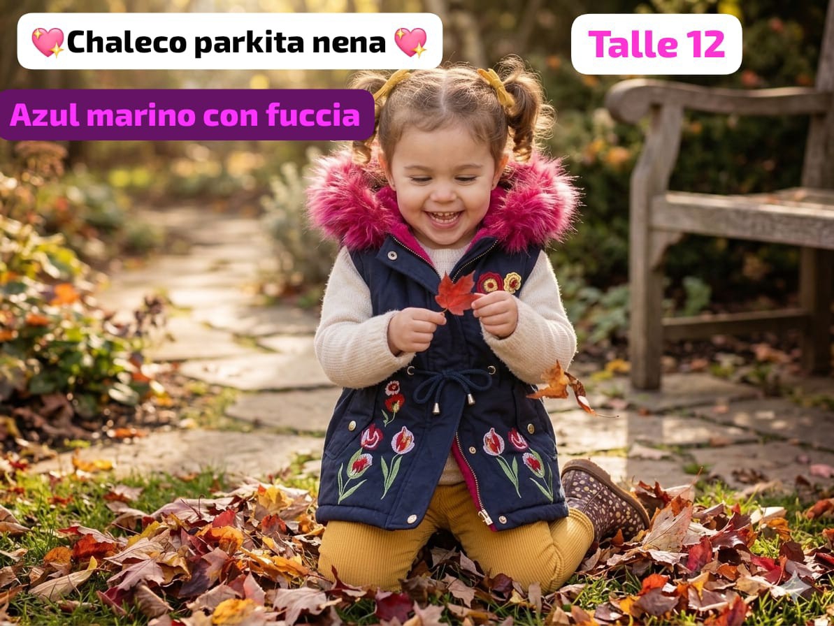 Chaleco Parkita de Nena - Imagen 3