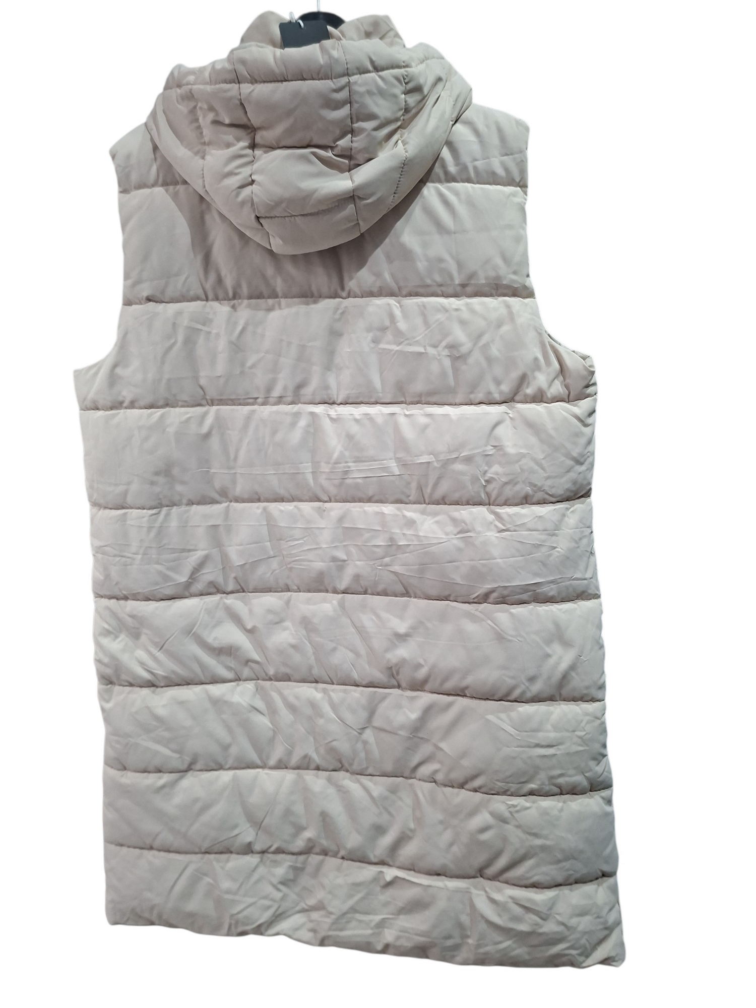 Chaleco Largo con Piel Marca Yd - Imagen 6