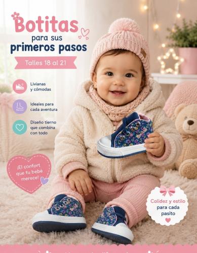 Botitas con Flores Bebés