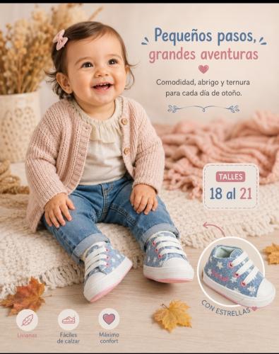 Zapatillas con Estrellas Bebe