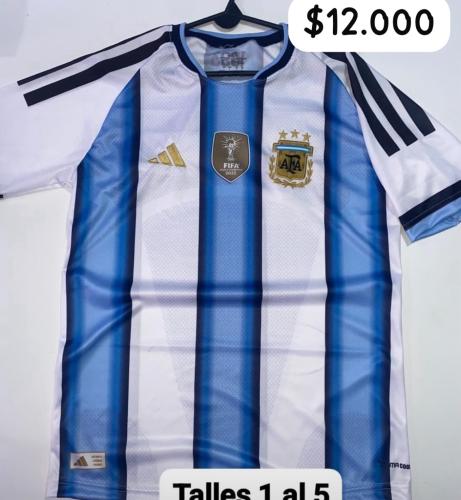 Camisetas Argentina Bordadas