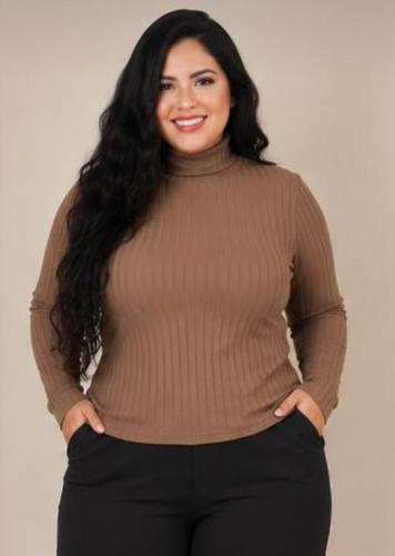 Polera de Cuello Alto Talle 3-5-7
