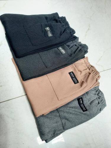 Pantalon Baggy de Wafle Frizado - Miniatura 3