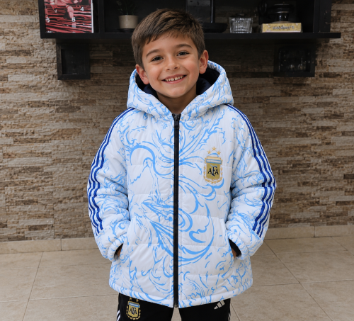  Camperón Afa Pre-match Niño    Logo Bordado  Calidad Premium