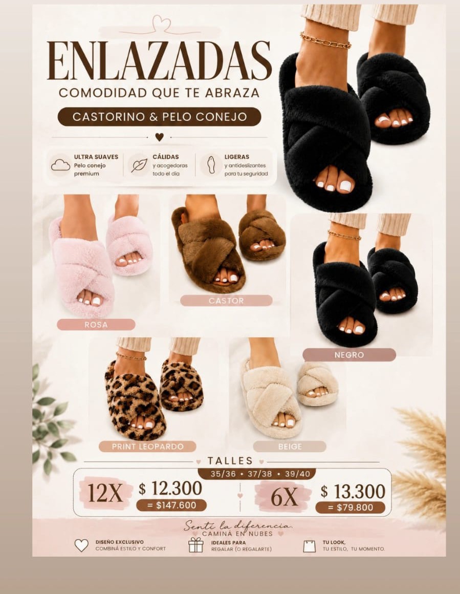 Enlazadas /castorino & Peló de Conejo - Imagen 1
