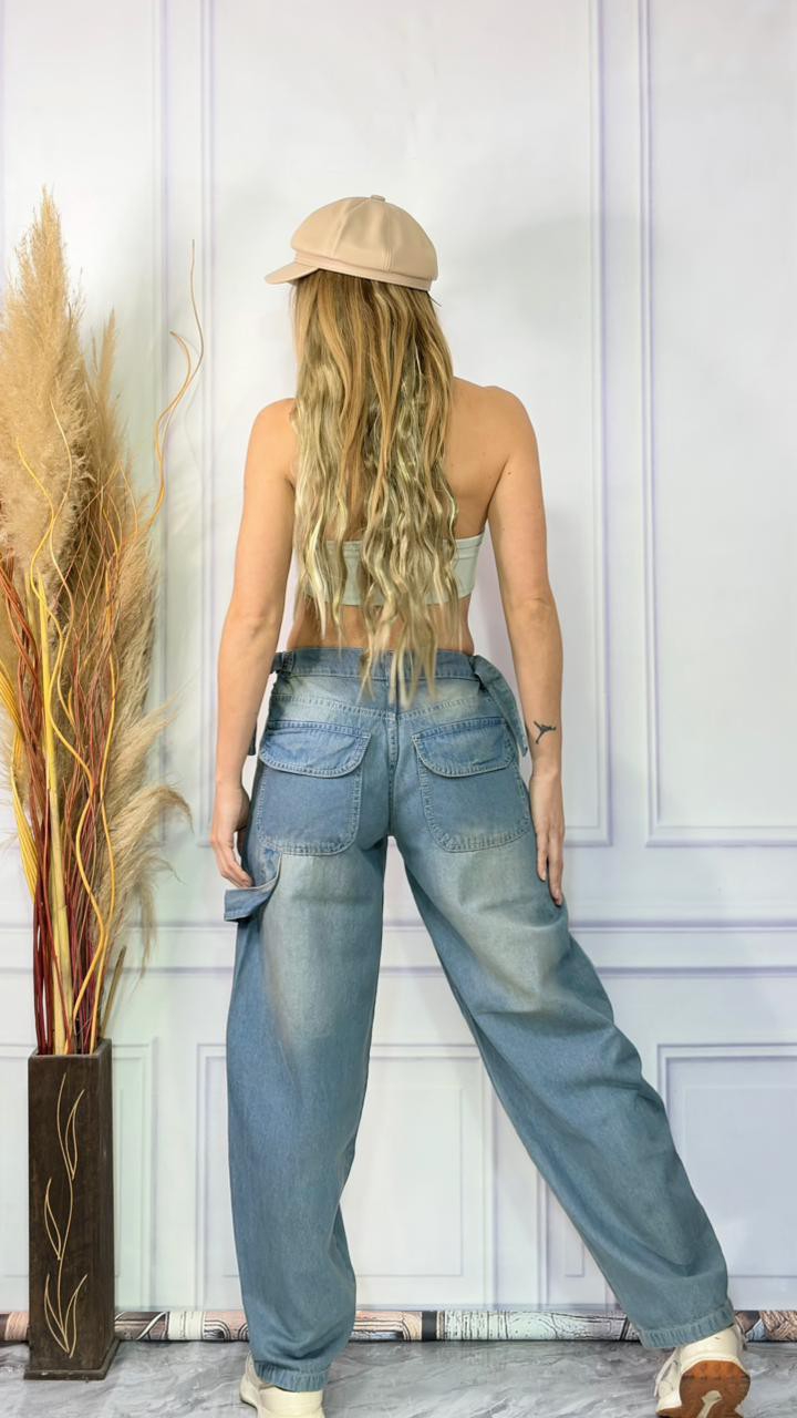 Jeans Baggy con Regulador - Imagen 2