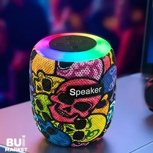 Parlante 3 Plg Skull Pop Art