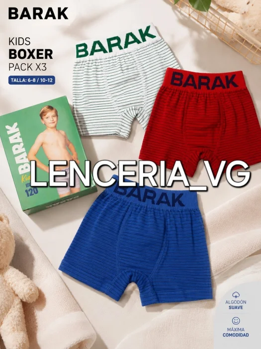 Boxer Barak Niño ×3