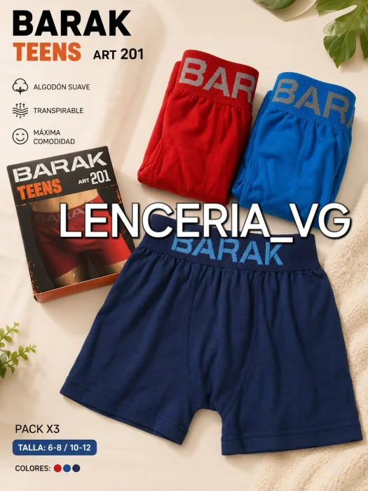Boxer Juvenil Barak ×3