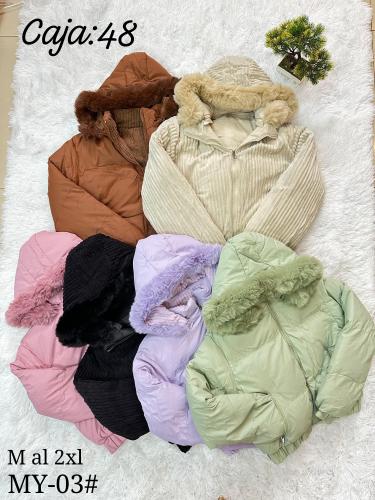 Campera Puffer Reversible