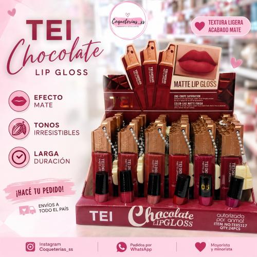 Lu Gloss Matte Tei Chocolate