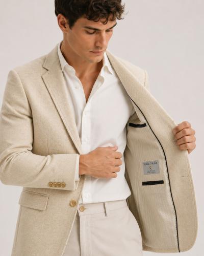 Blazer de Paño Espiga - Miniatura 3