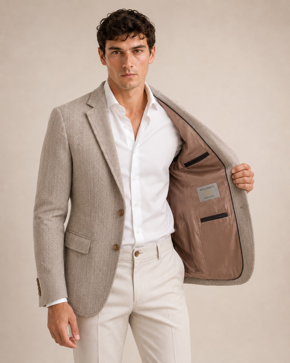 Blazer de Paño Espiga - Imagen 3