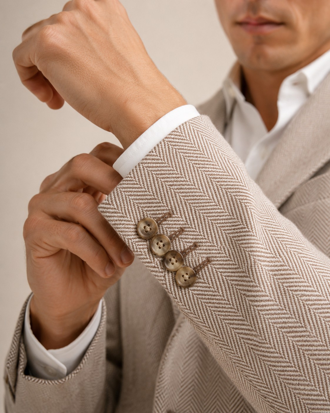 Blazer de Paño Espiga - Imagen 4