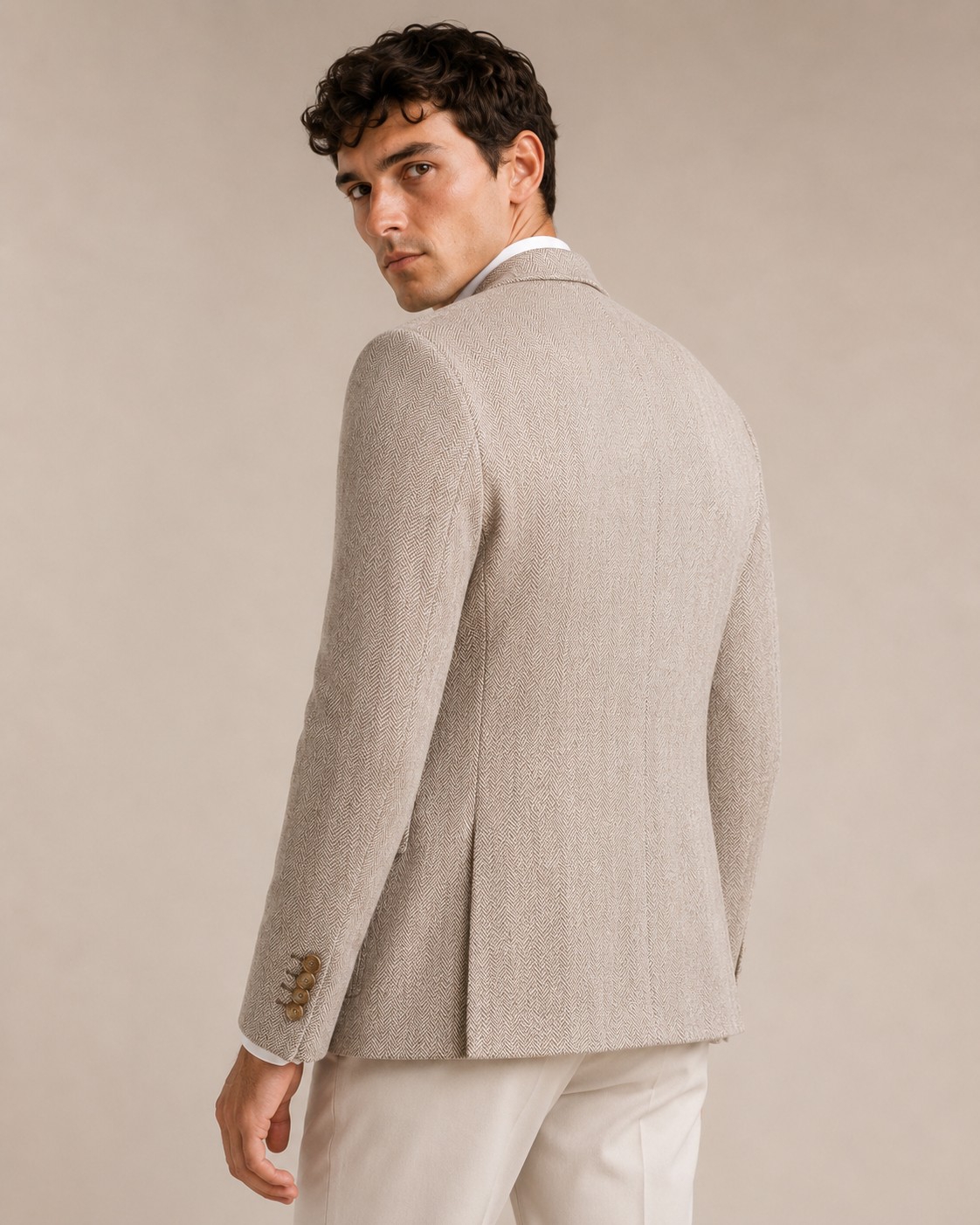 Blazer de Paño Espiga - Imagen 5