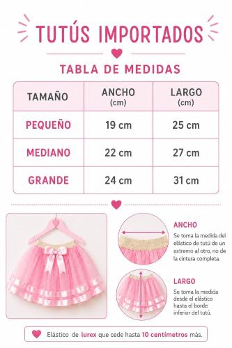 Polleras Tutús Importadas - Miniatura 4
