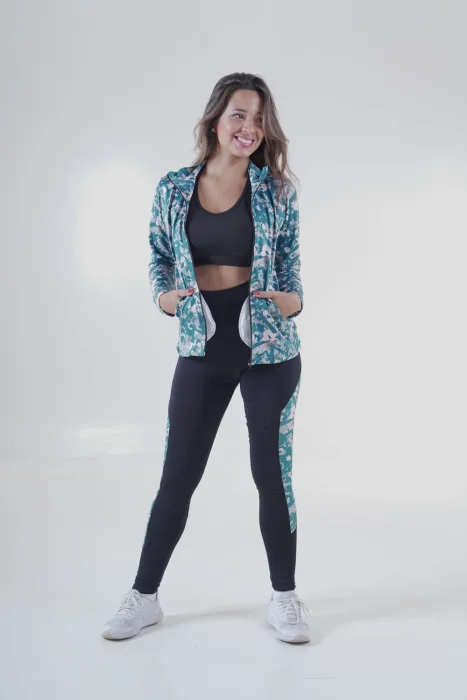 Campera Estampada