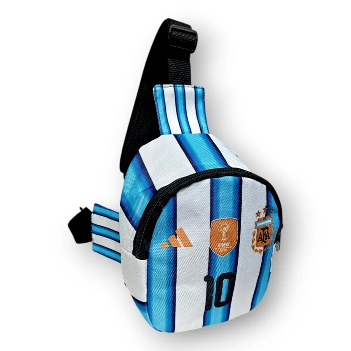 Pechera de Cordura Argentina hasta 5 Años 18×14× Prof 7 Cm Aprox, Día del Niño