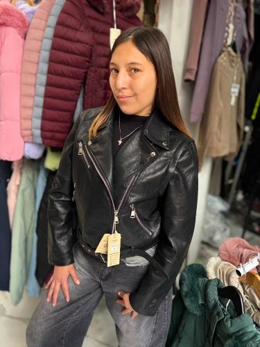 Campera-chaleco Eco Cuero de Dama