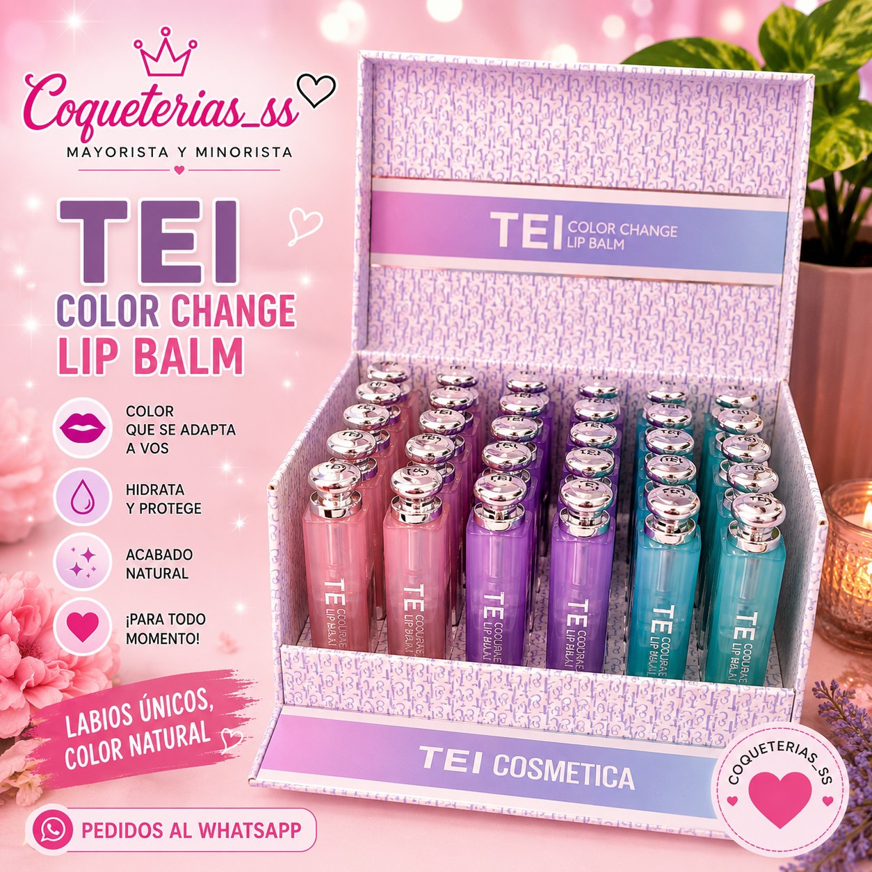 Lip Balm Color Tei - Imagen 2