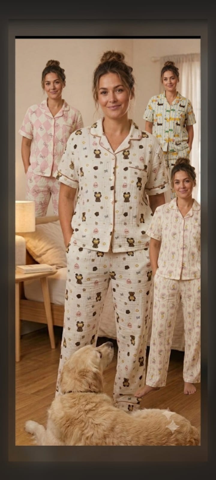 Pijama de Tres Piezas - Imagen 4