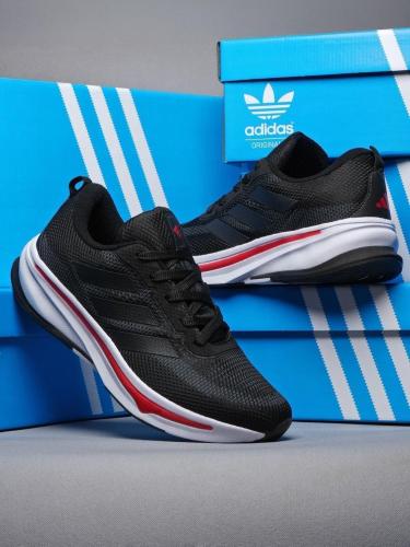 Adidas Deportivas Negro Rojo