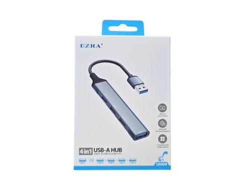 Hub Usb 3.0 Ezra 4 en 1 Usb (uh09)