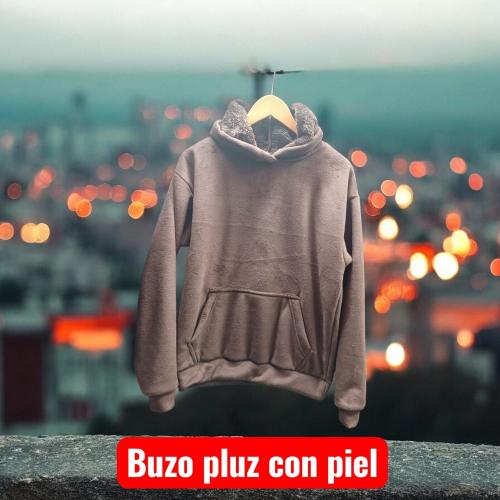Buzo Pluz con Piel - Miniatura 2