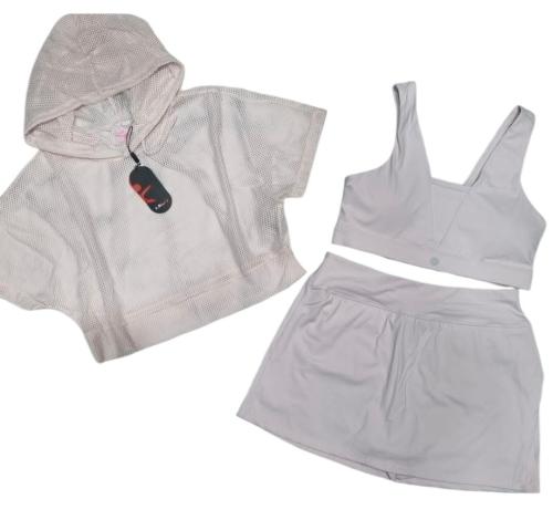 Conjunto 3 en 1 Pollera+ Top + Buzo  Marca Irun Dama - Miniatura 4