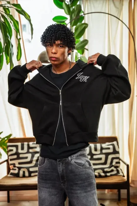 Hoodie Two Ways Embrodery