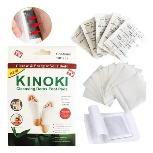 Kinoki Parche para Pies Desintoxicante Elimina Grasa Av5748
