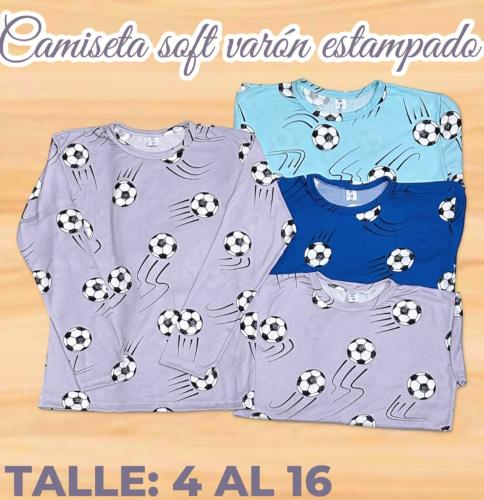 Camiseta Modal Soft Nene (sin Friza)