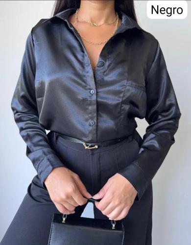 Camisa Satén Talle 2 al 7