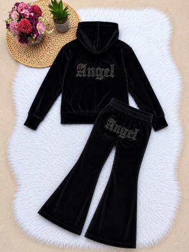 Conjunto Oxford de Plush Bifaz con Strass