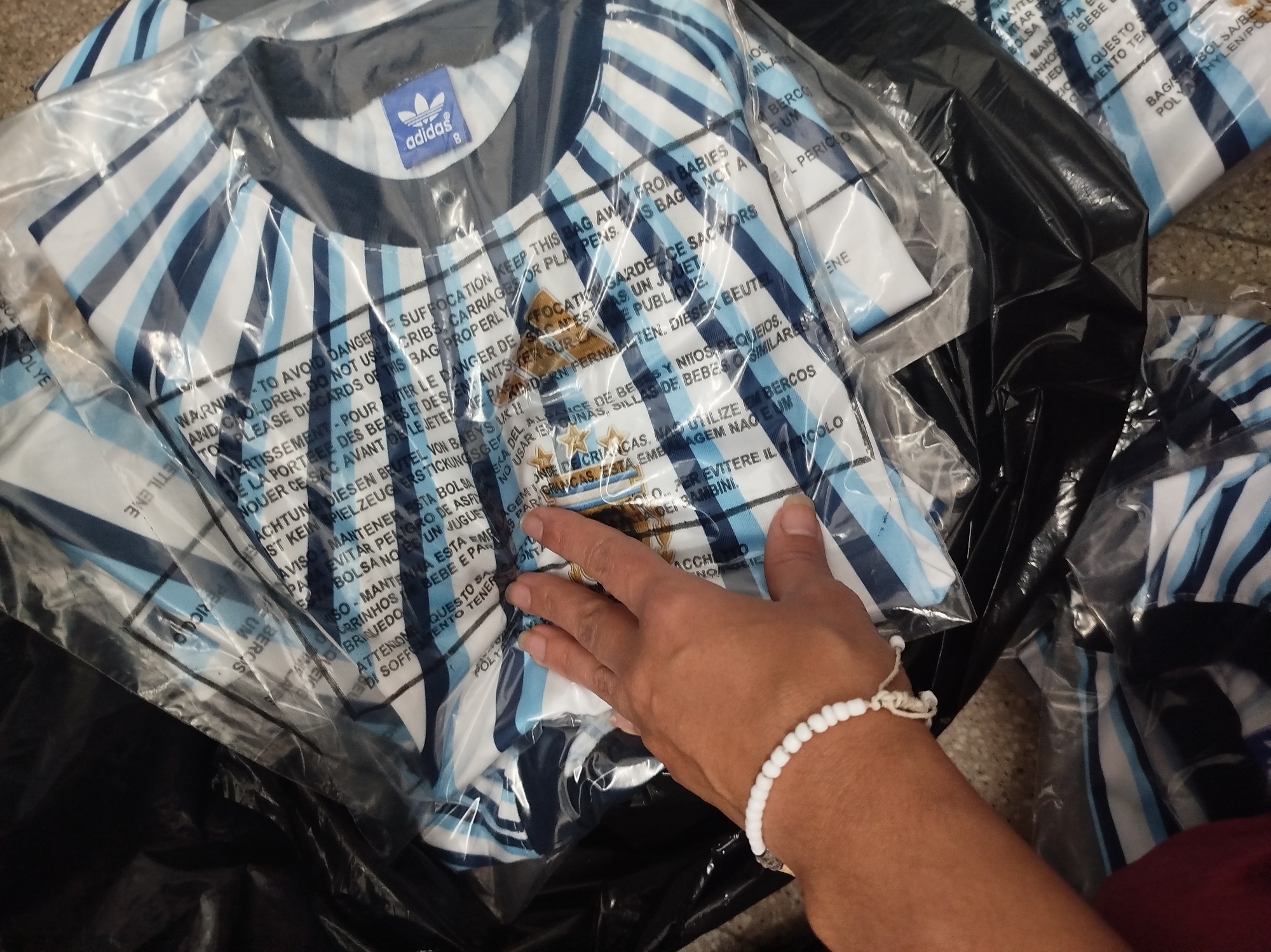 Camiseta Argentina Niños Sublimado - Imagen 1