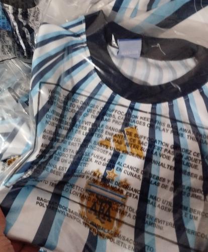 Camiseta Argentina Niños Sublimado - Miniatura 2