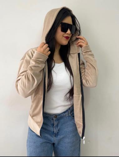 Campera Plush Bifaz