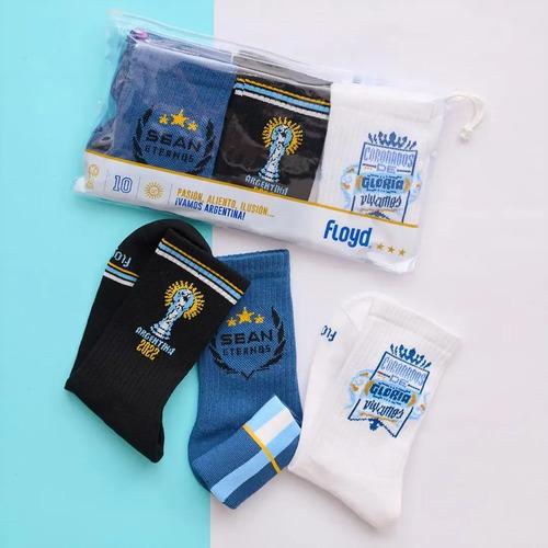 Medias de Argentina Floyd  Hombre Pack X12 - Miniatura 2