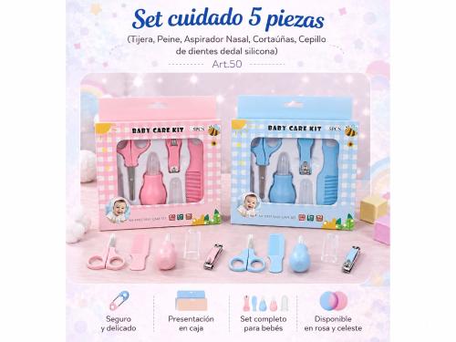 Set Cuidado Bebe 5 Piezas Andy Art.50