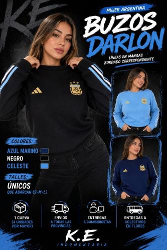 Buzos de Darlon para Mujer Bordados